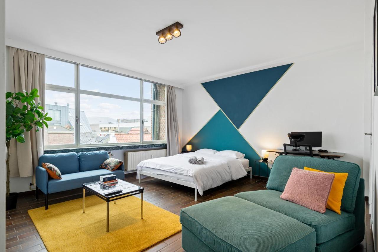 Cozy Antwerp - Cityview Studio Free Parking Zewnętrze zdjęcie